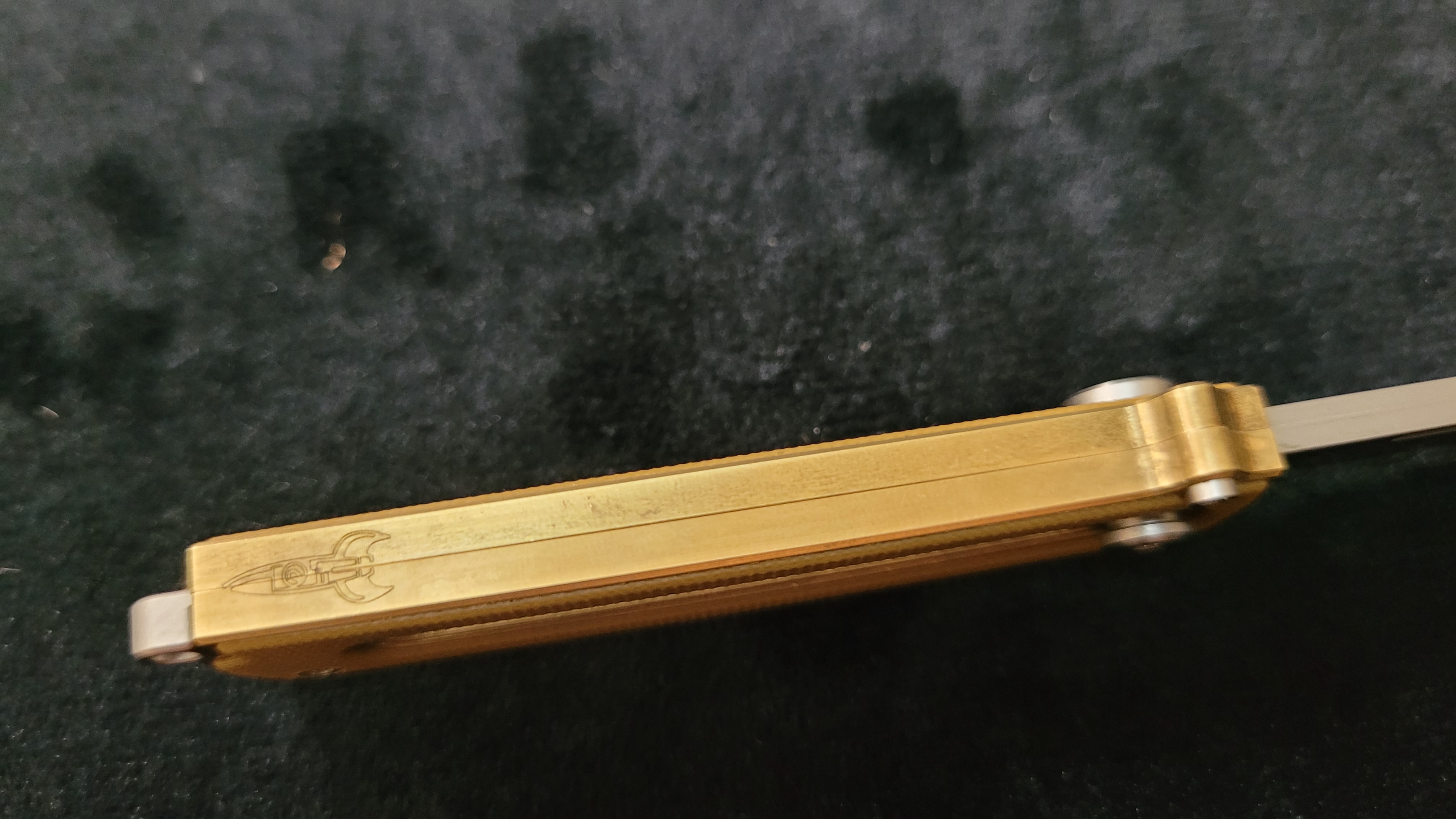 Al Br BarloX with M390 Blade-for a short time Dealer's Cost Yellow DLC Black Blade