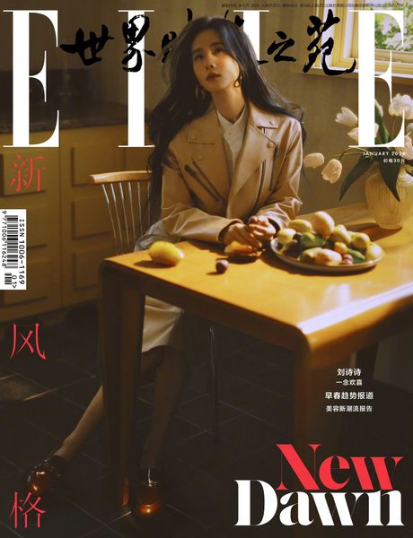 นิตยสาร ELLE หลิวซือซือ เดือน 1/2024