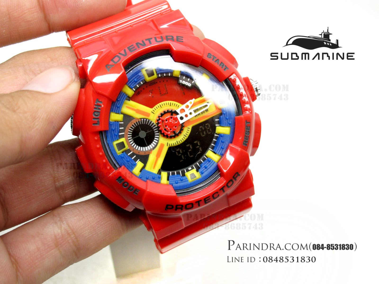 นาฬิกา US submarine Adventure Protector รุ่น TP3163M แดง