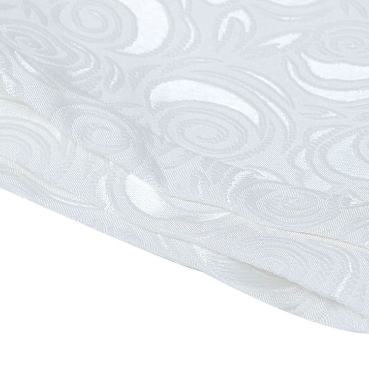 Pre-order ชุดสูทชาย พิมพ์ลายปั๊มนูน 3 มิติ สีขาว