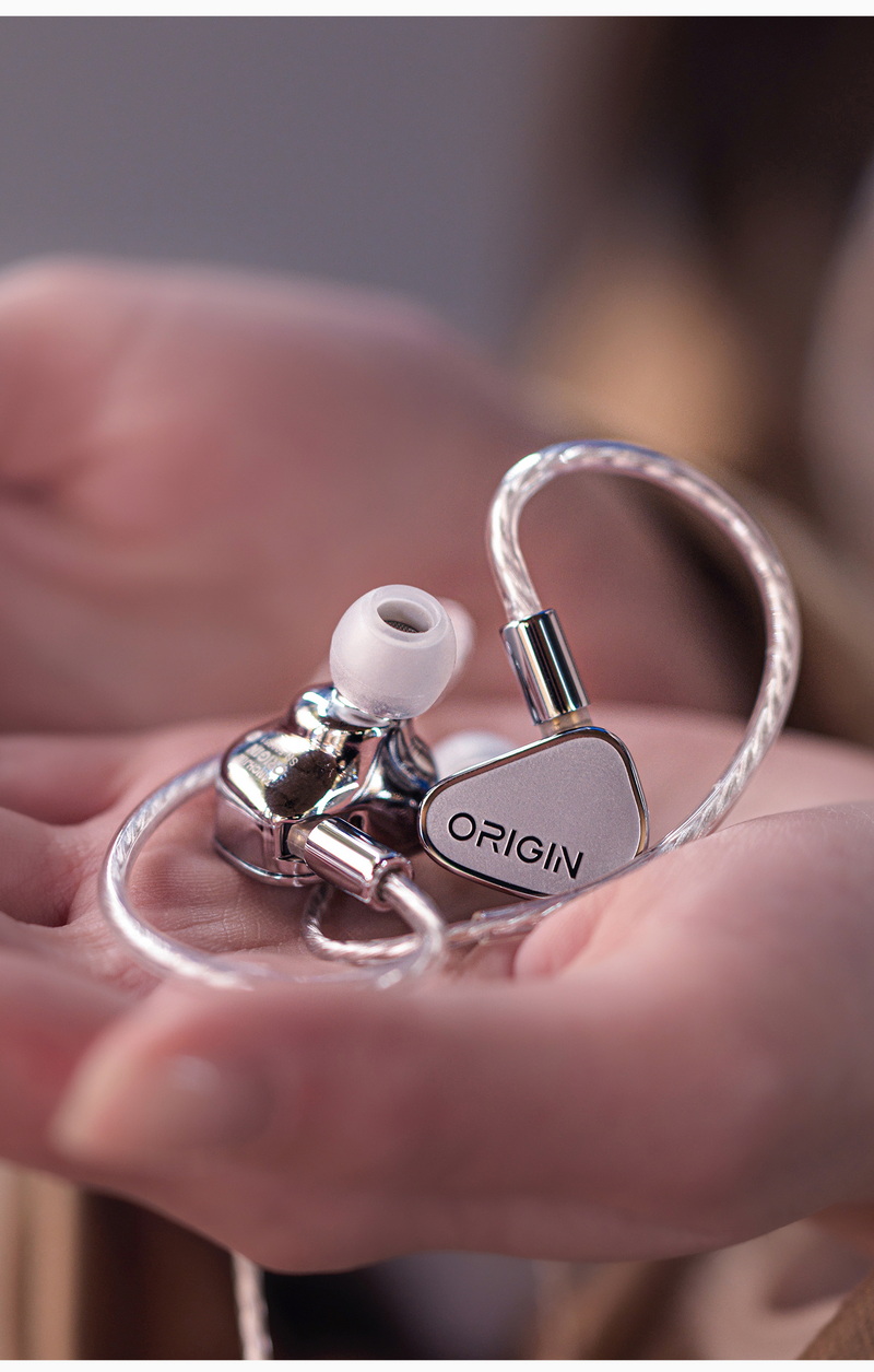 TANCHJIM Origin หูฟัง IEMs ไดรเวอร์ไดนามิก เปลี่ยนท่อนำเสียงได้ สาย OFCชุบเงิน Litz ประกันศูนย์ไทย