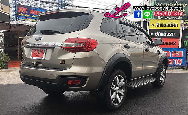 ซุ้มล้อแบบมีน็อต 6 นิ้ว EVEREST 2015-2017