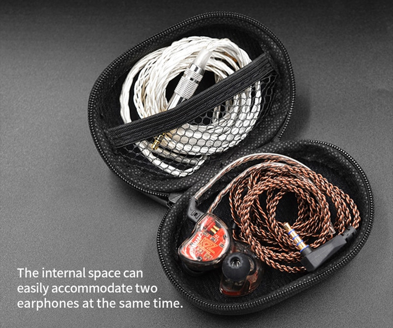 ขาย KZ Oval เคสหูฟังทำจากหนัง PU คุณภาพดี กันฝุ่น กันกระแทก กันหูฟังเป็นรอย