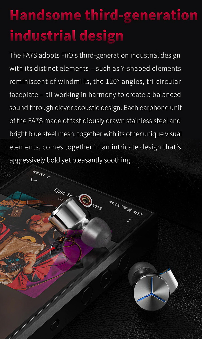 ขาย FiiO FA7S หูฟัง IEMs 6 ไดรเวอร์ 6 Knowles BA รองรับ Hi-Res ประกันศูนย์ไทย