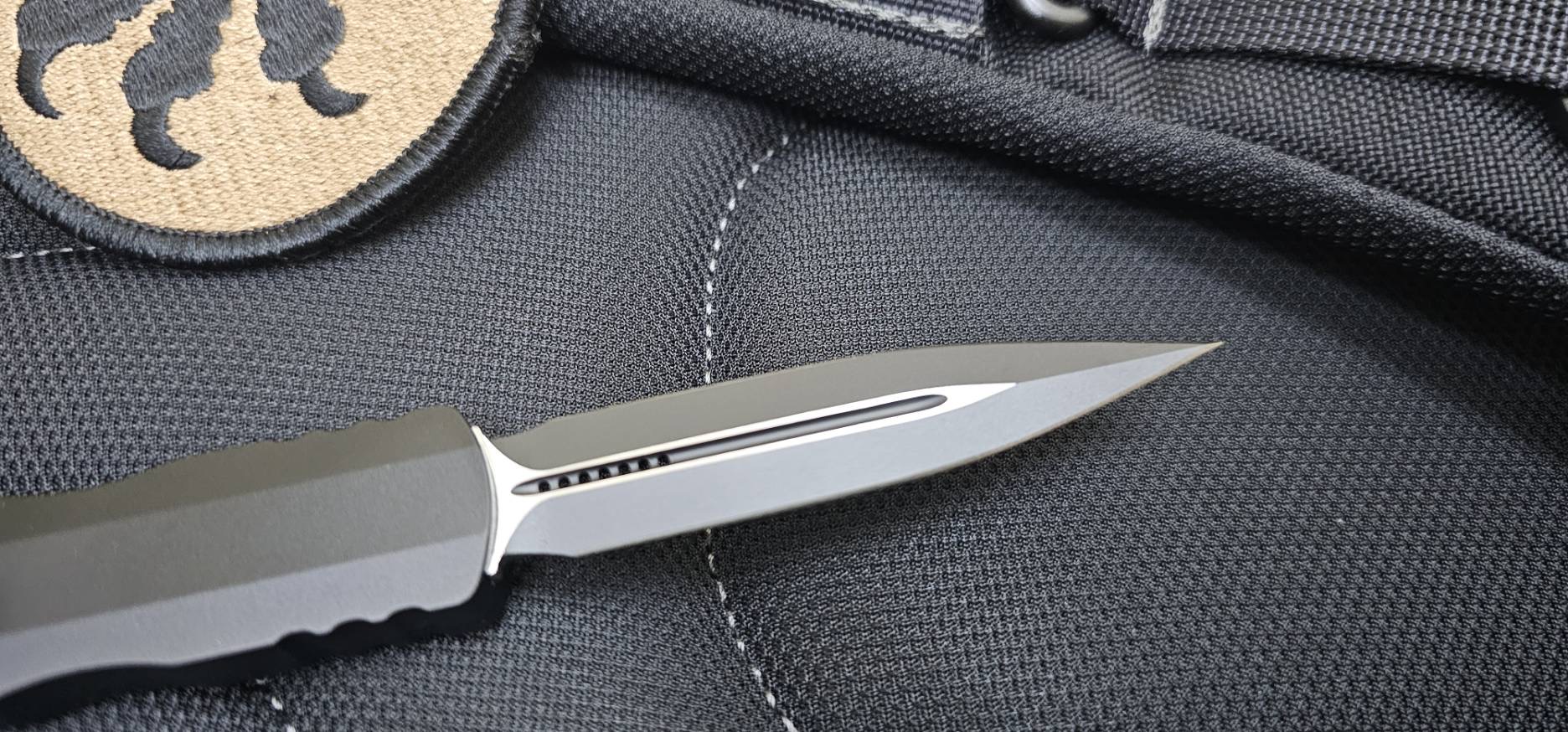 Microtech Dirac Dagger OTF Automatic Knife Black