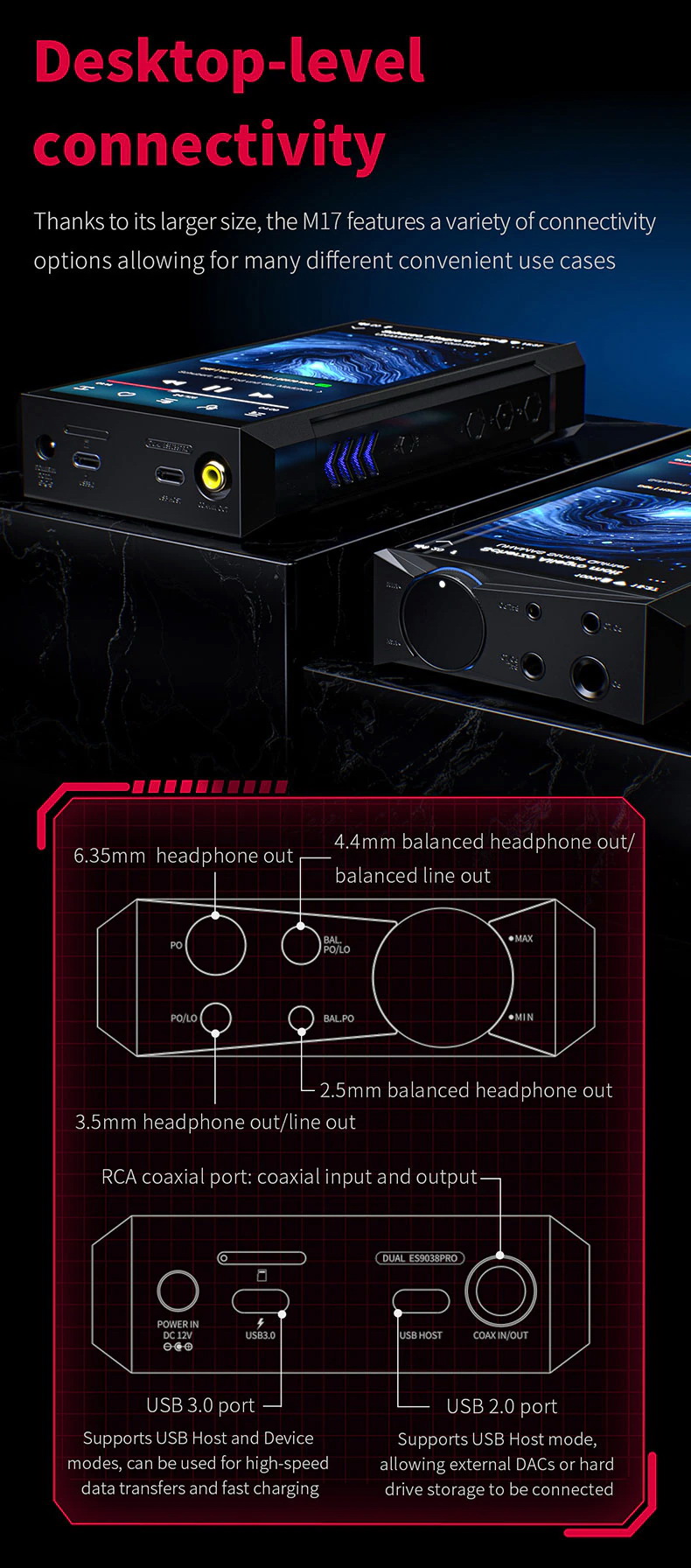 FiiO M17 DAP พกพาระดับเรือธง คุณภาพระดับ Desktop ประกันศูนย์ไทย