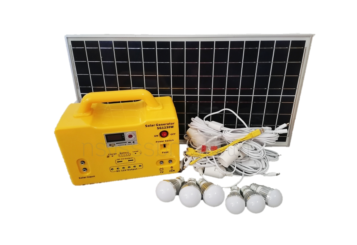 ชุดนอนนา-ชุดโซล่าเซลล์ กำลังไฟสูง 30Watt.ใช้งานได้ยาวนาน ตลอดคืน