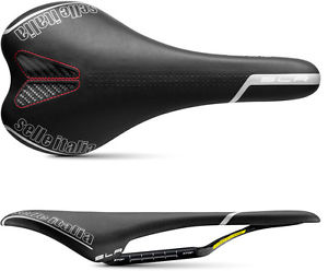 SELLE ITALIA อานนั่ง, SLR KIT CARBONIO, สีดำ (Road/MTB), S1