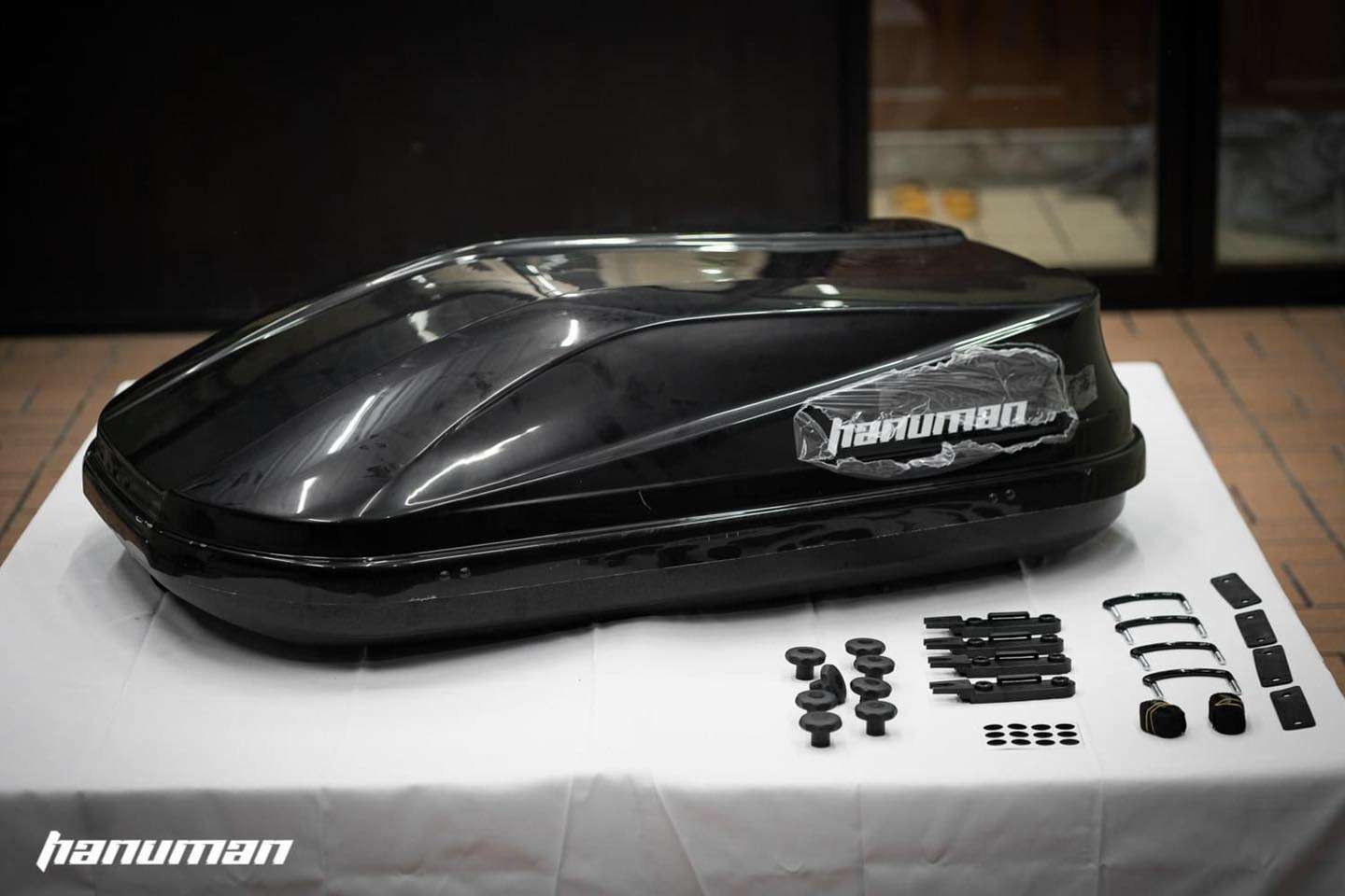 Hanuman Roof Box กล่องอเนกประสงค์วางบนหลังคา (ไม่รวมคานคู่พร้อมขาจับยึด)