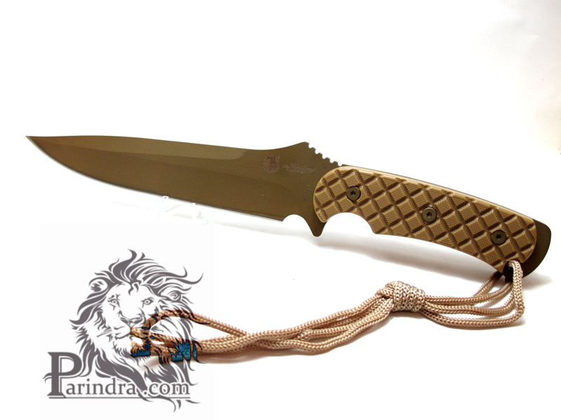 มีดเดินป่า COLUMBIA รุ่น SA31 DESERT ACU ซองลายพรางทะเลทราย