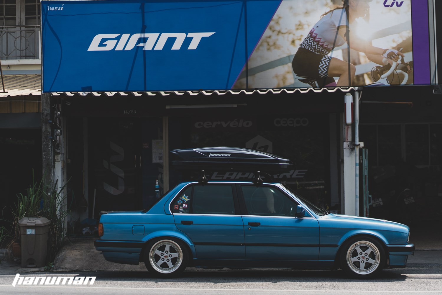 Hanuman Roof Box กล่องอเนกประสงค์วางบนหลังคา (ไม่รวมคานคู่พร้อมขาจับยึด)