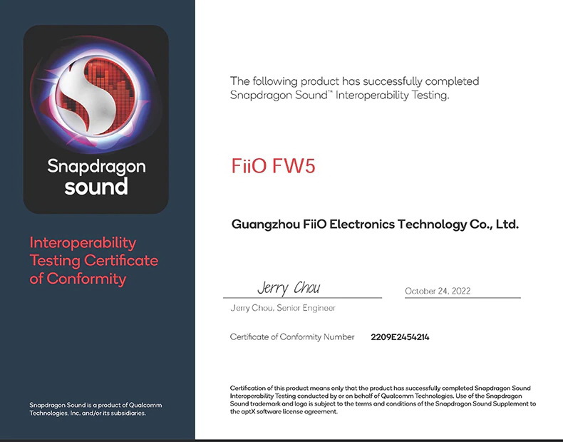 FiiO FW5 หูฟัง TWS หูฟัง 3 ไดรเวอร์ 2BA+1DD ประกันศูนย์ไทย