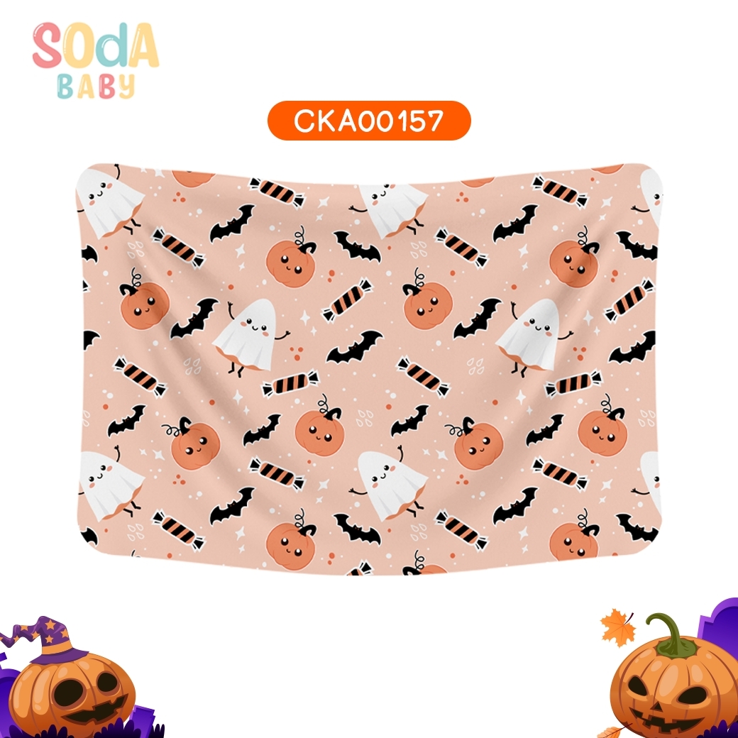 ผ้าห่มเด็ก ลายฮาโลวีน Baby Halloween รหัส CKA00157 👻💜 #ฮาโลวีน #SOdAbaby