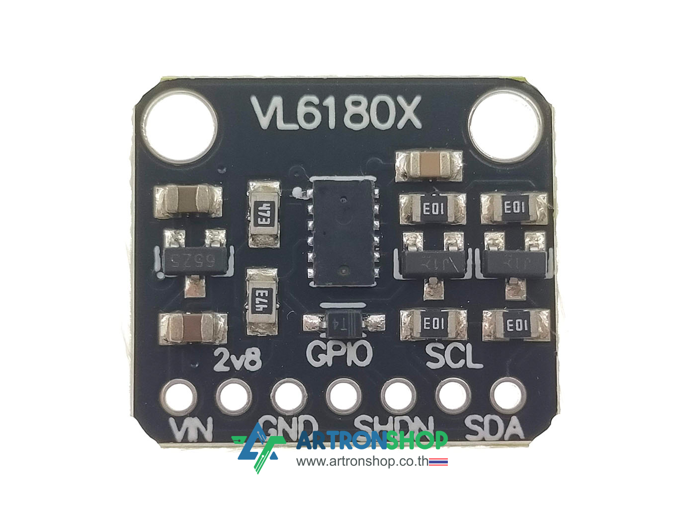 VL6180X เซ็นเซอร์วัดระยะด้วยแสง Time of Flight distance sensor