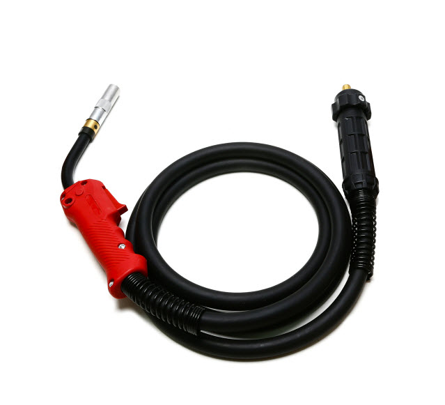 ปืนเชื่อมสาย 3 ม. หัวPANA-ท้ายEURO เครื่องตัดพลาสม่า JASIC P350 Pn.10066666 ##