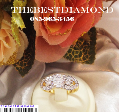 BR214+++แหวนสไตน์เพชรชู พร้อมบ่าข้าง สุดสวย งานเลิส ดูดี ไม่เวอร์มาก เพชรวิ๊งๆ เล่นไฟสุดๆๆๆ ใส่ติดนิ้ว หรือ ออกงานก็ดูดี