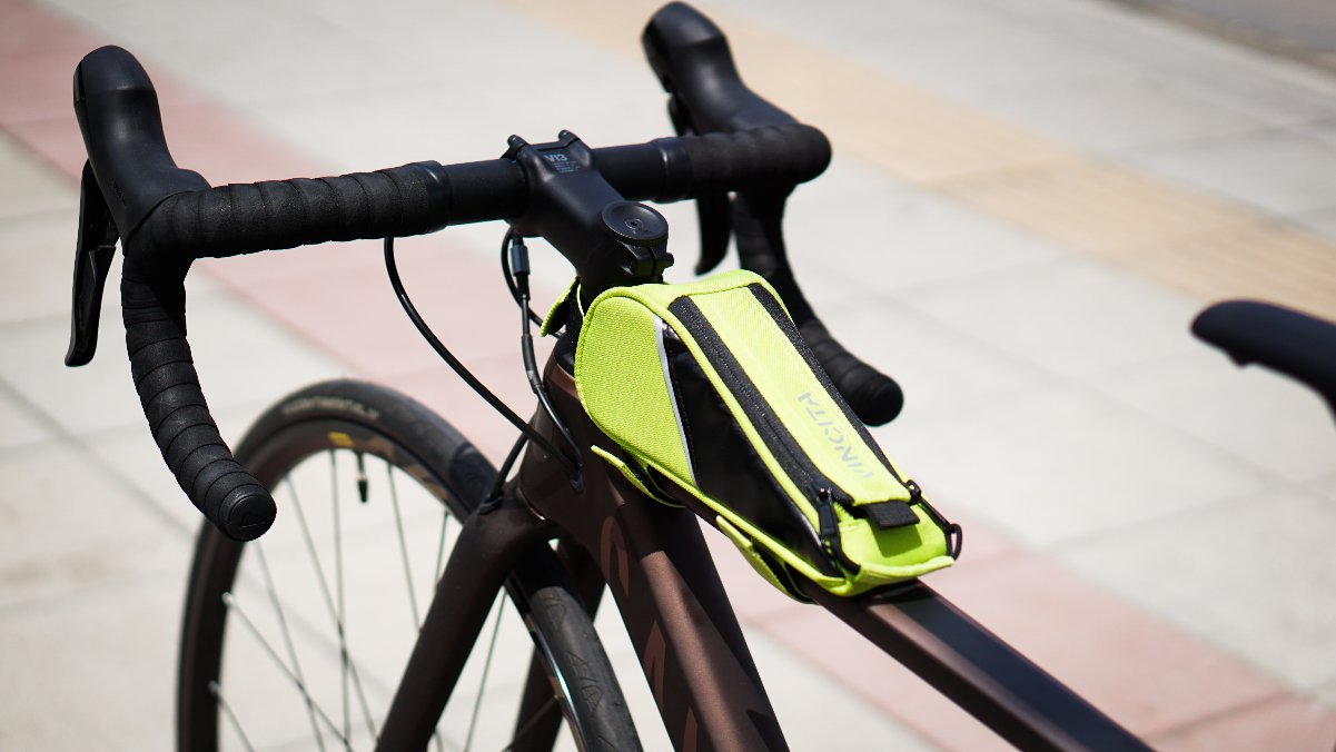 กระเป๋าบนเฟรมสำหรับเสือหมอบ VINCITA, B026R TOP TUBE BAG FOR ROAD BIKE