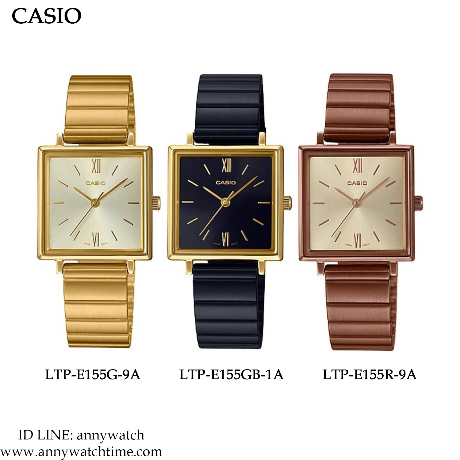 CASIO LTP-E155GB-1A