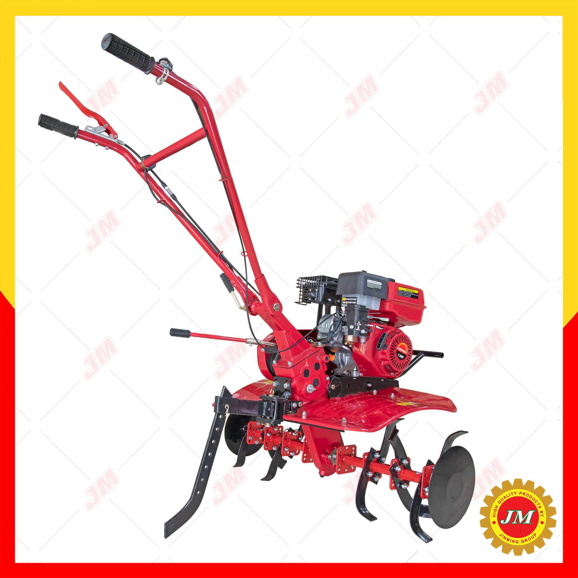 รถพรวนดิน KUMAKAI 900R 7.5 แรงม้า พร้อมล้อพรวน แถมฟรี! ล้อยาง รับประกัน 1 ปีเต็ม