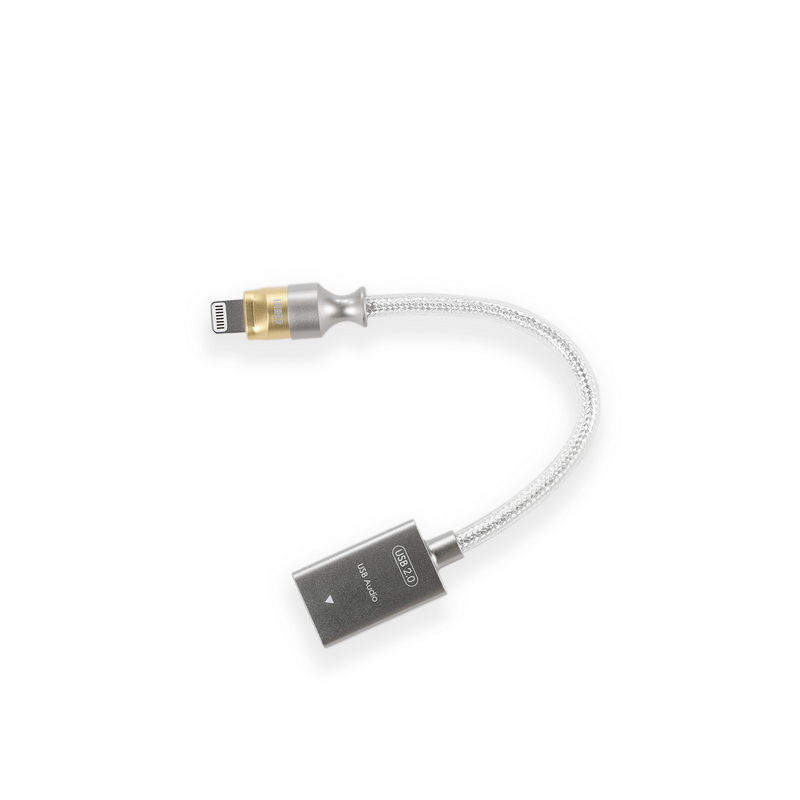 DD MFi07F สายแปลง Lightning เป็น USB 2.0 OTG สำหรับต่อกับอุปกรณ์เครื่องเสียง ประกันศูนย์ไทย
