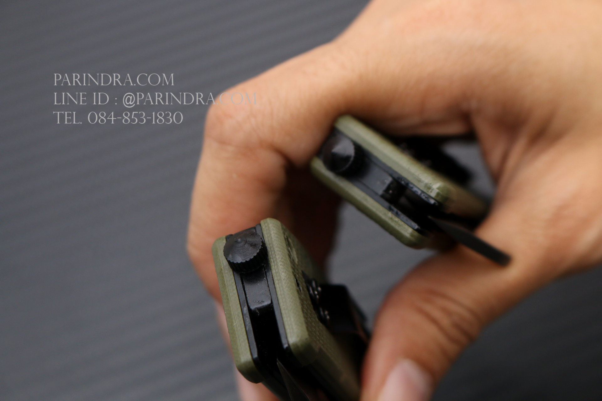 มีดพับ เบเร็ตต้า BERETTA X23 ด้ามสีเขียวทหาร