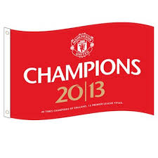 ธง ฟุตบอล สโมสรแมนเชสเตอร์ ยูไนเต็ด - 20 TITLES EPL CHAMPIONS ใหม่ / MANCHESTER UNITED Football Club Flag - 20 TITLES EPL CHAMPIONS NEW