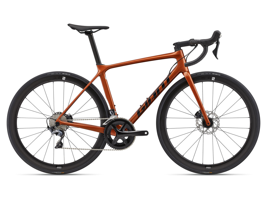 จักรยานเสือหมอบ GIANT TCR ADVANCED 1+ DISC PRO COMPACT, 22speeds Ultegra, GIANT MY2022