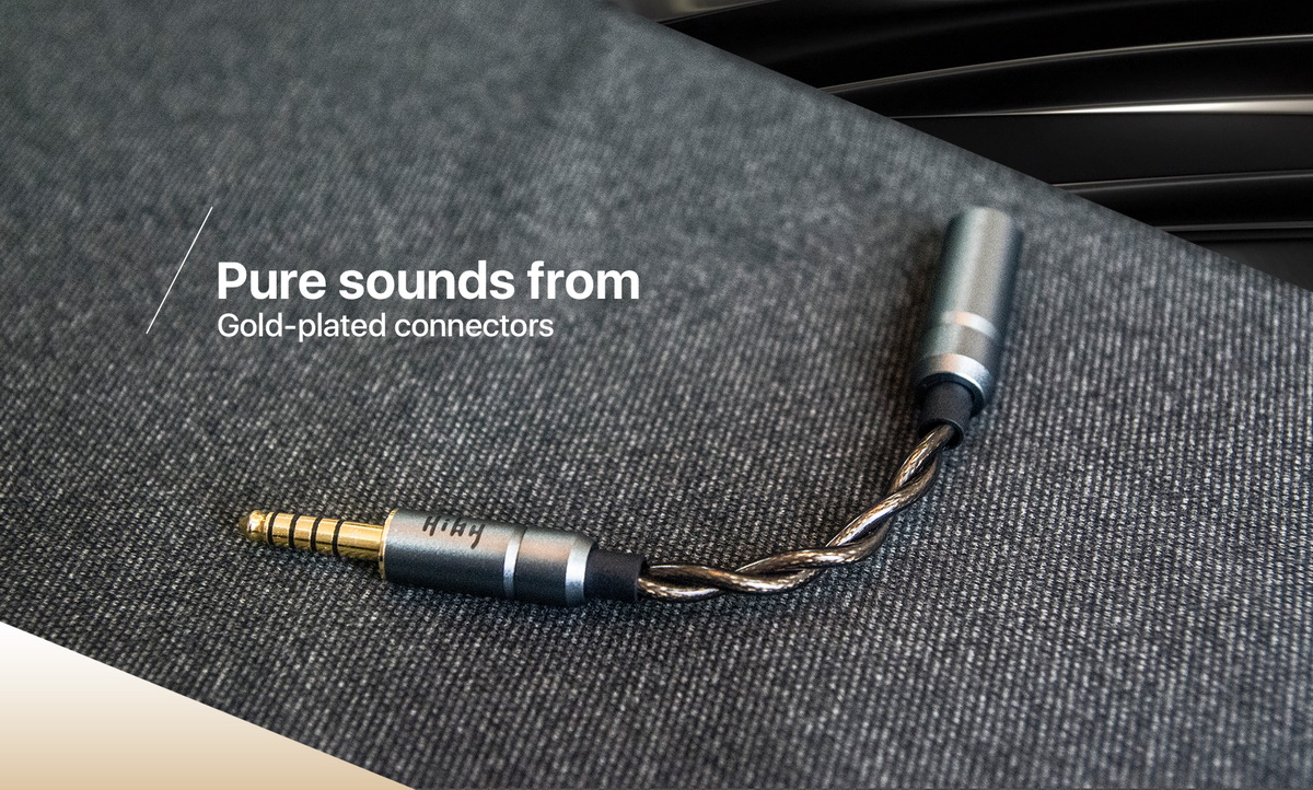 ขาย Hiby IA01 สายแปลง 4.4 เป็น 4.4 Balanced Impedance Adapter