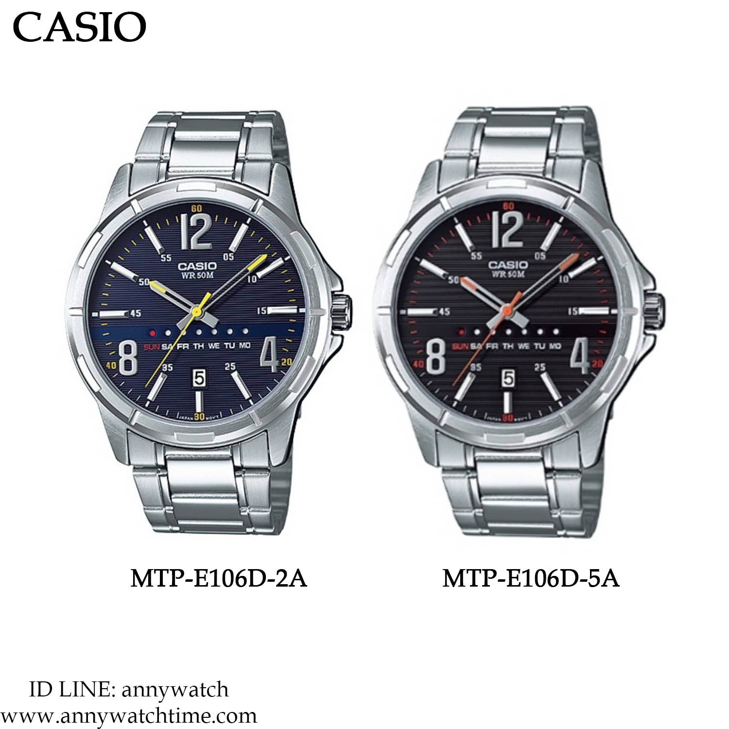 CASIO MTP-E106D-5A