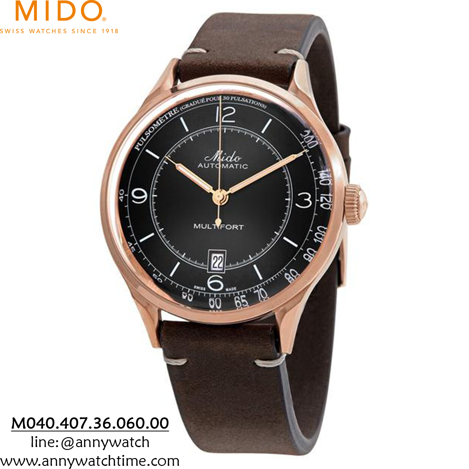 MIDO M040.407.36.060.00