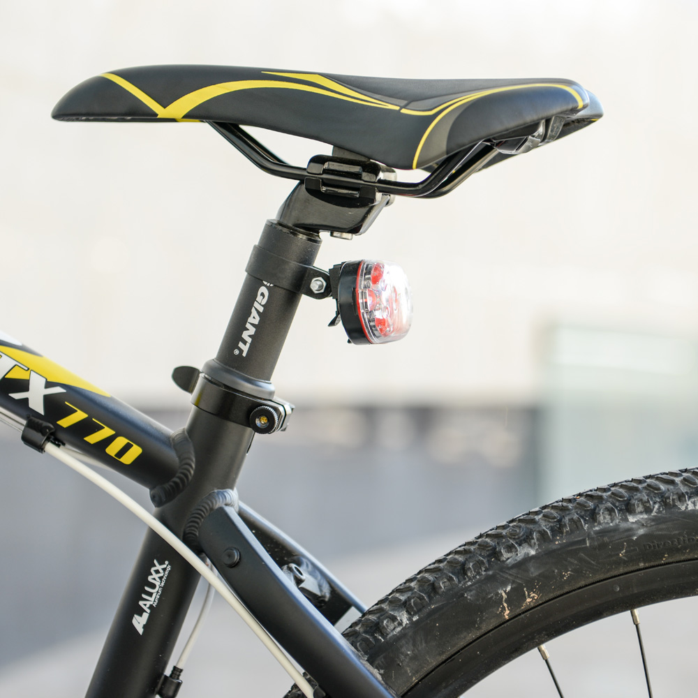 ชุดไฟหน้า 5 เลด+ไฟท้าย 9 เลด fron and rear bike light kit, ledsw2, ไฟหน้า+ไฟท้าย -ไฟชุด