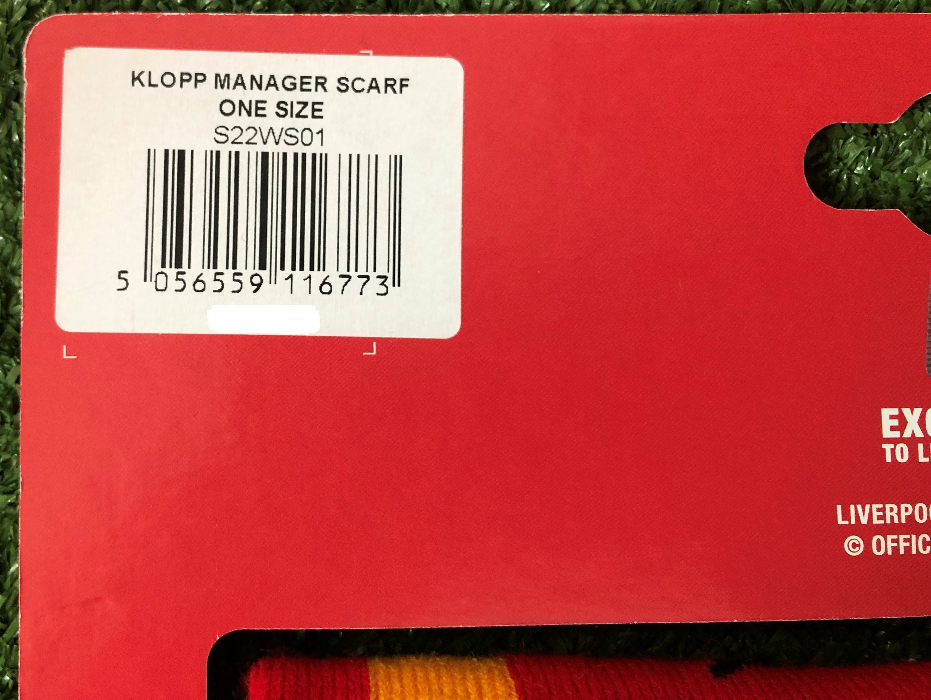 ผ้าพันคอ ฟุตบอล สโมสรลิเวอร์พูล - Jürgen Klopp ใหม่ / LIVERPOOL Football Club Scarf - Jürgen Klopp NEW