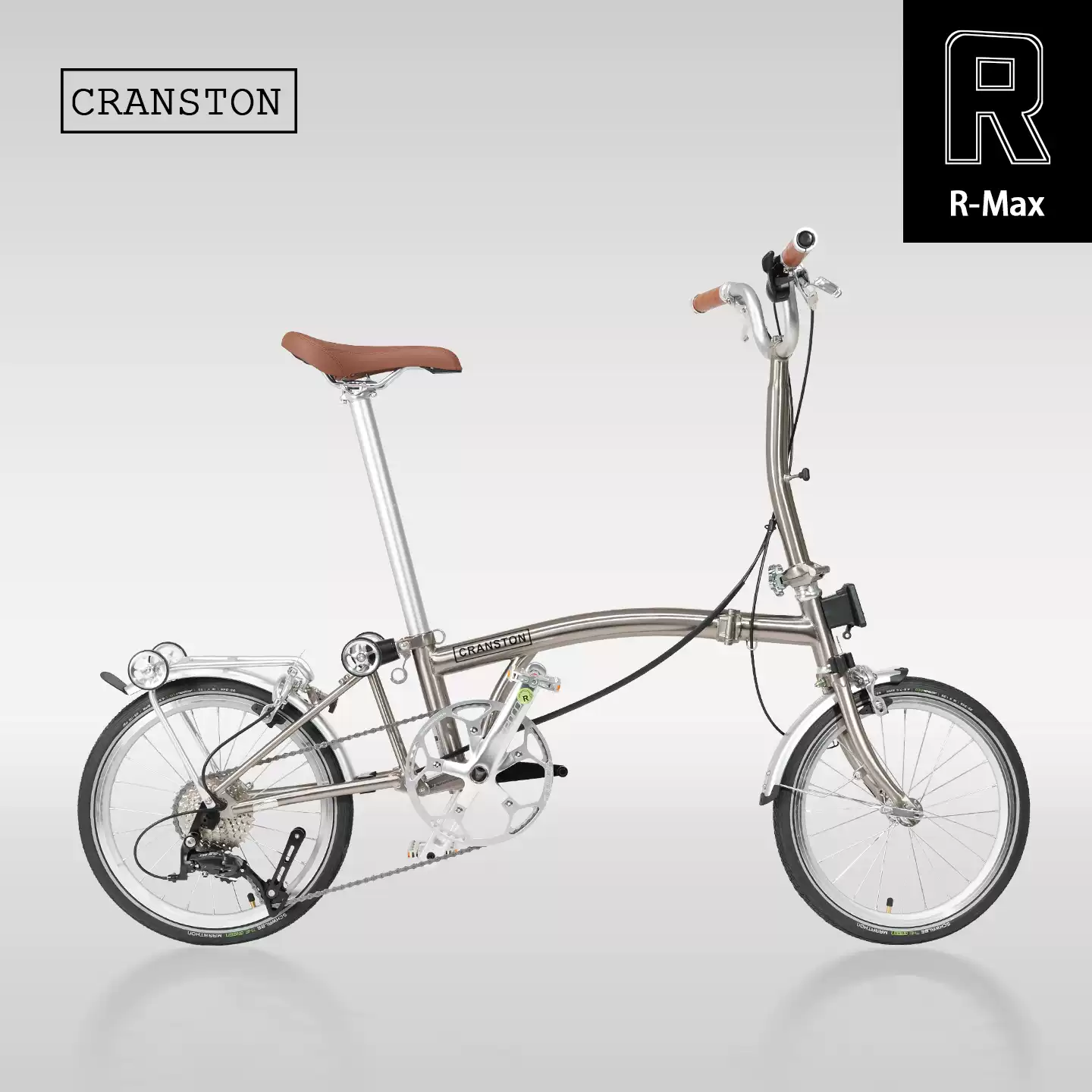 จักรยานพับ Cranston R9 16 นิ้ว 9 สปีด น้ำหนักเบา 12.5kg พับ 3 ทบ ดีไซน์เรโทร 16 สี — ปั่นในเมือง ปั่นไปทำงาน สะดวกพกพา