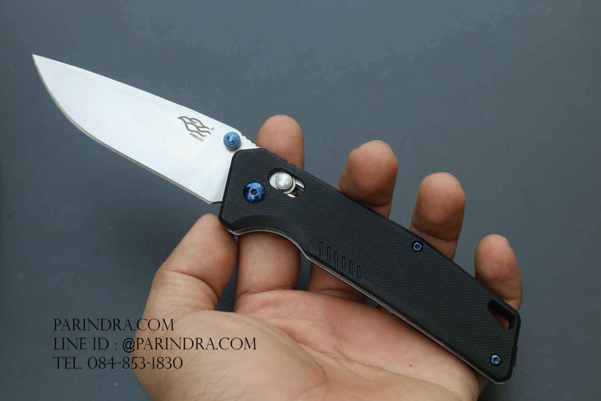 มีดพับ Ganzo กานโซ่ รุ่น Ganzo G7601BK สีดำ ของแท้ 100%