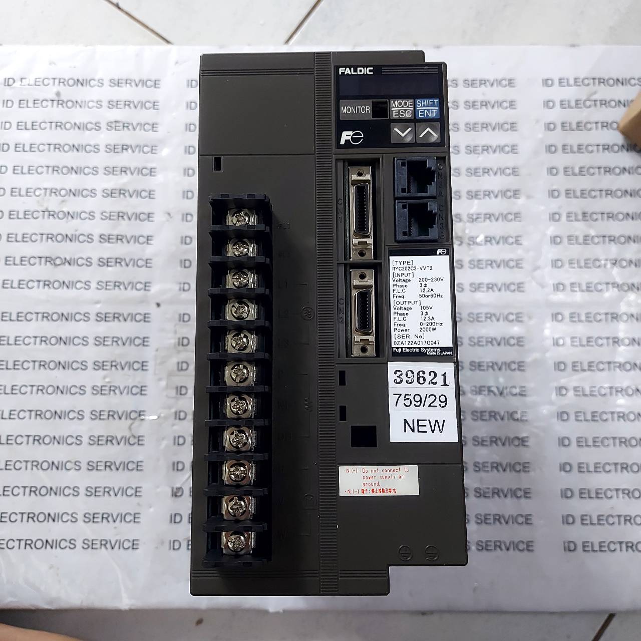 RYC202C3-VVT2 SERVO DRIVE " FUJI "