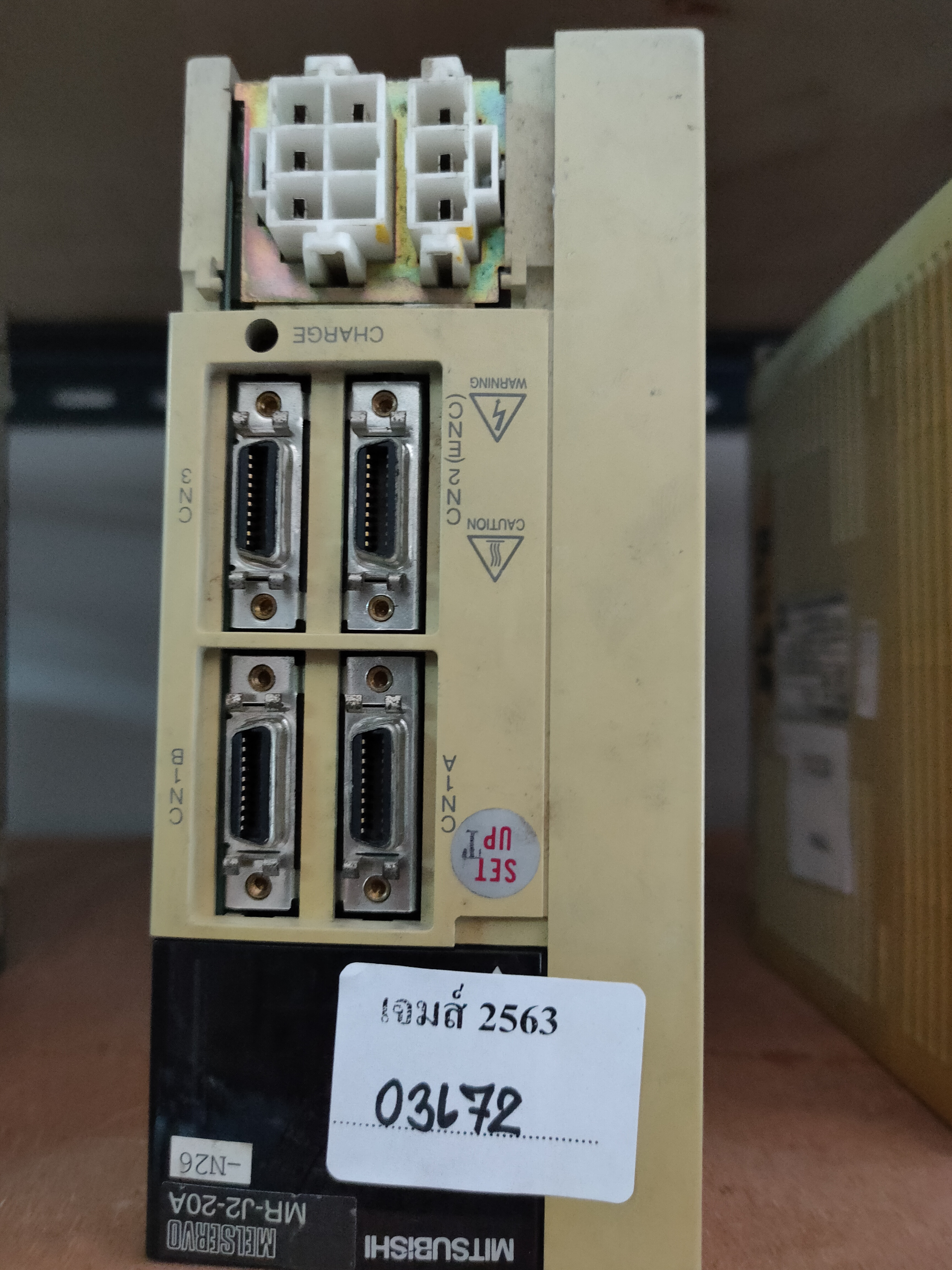SERVO DRIVE “ MITSUBISHI ” รุ่น MR-J2-20A-N26