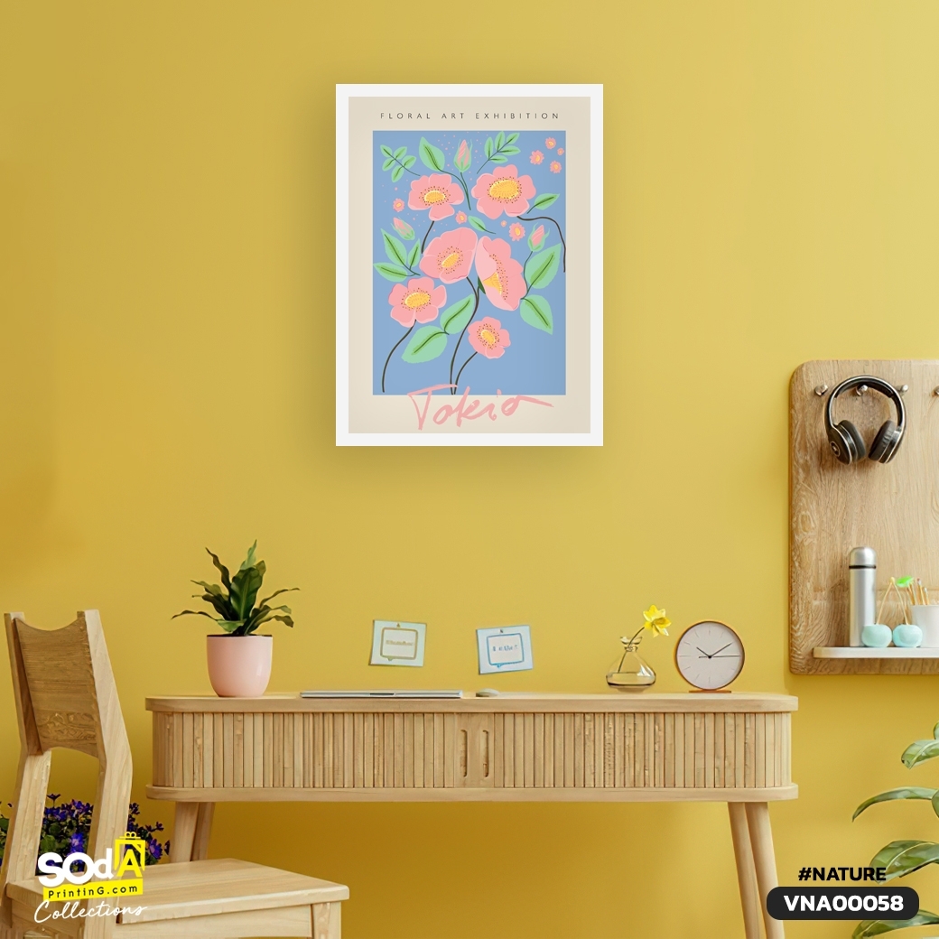 ภาพตกแต่งบ้านสำเร็จรูป Vintage Flower VNA00058 #SOdAcollection #ภาพตกแต่งบ้านสไตล์ธรรมชาติ #ธรรมชาติ #NATURE