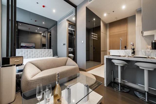 ให้เช่าคอนโด ดิ เอส อโศก ชั้น 9 ขนาด 35.79 ตรม.ห้องสวย ตกแต่งครบ เฟอร์ครบ ใกล้ BTS อโศก