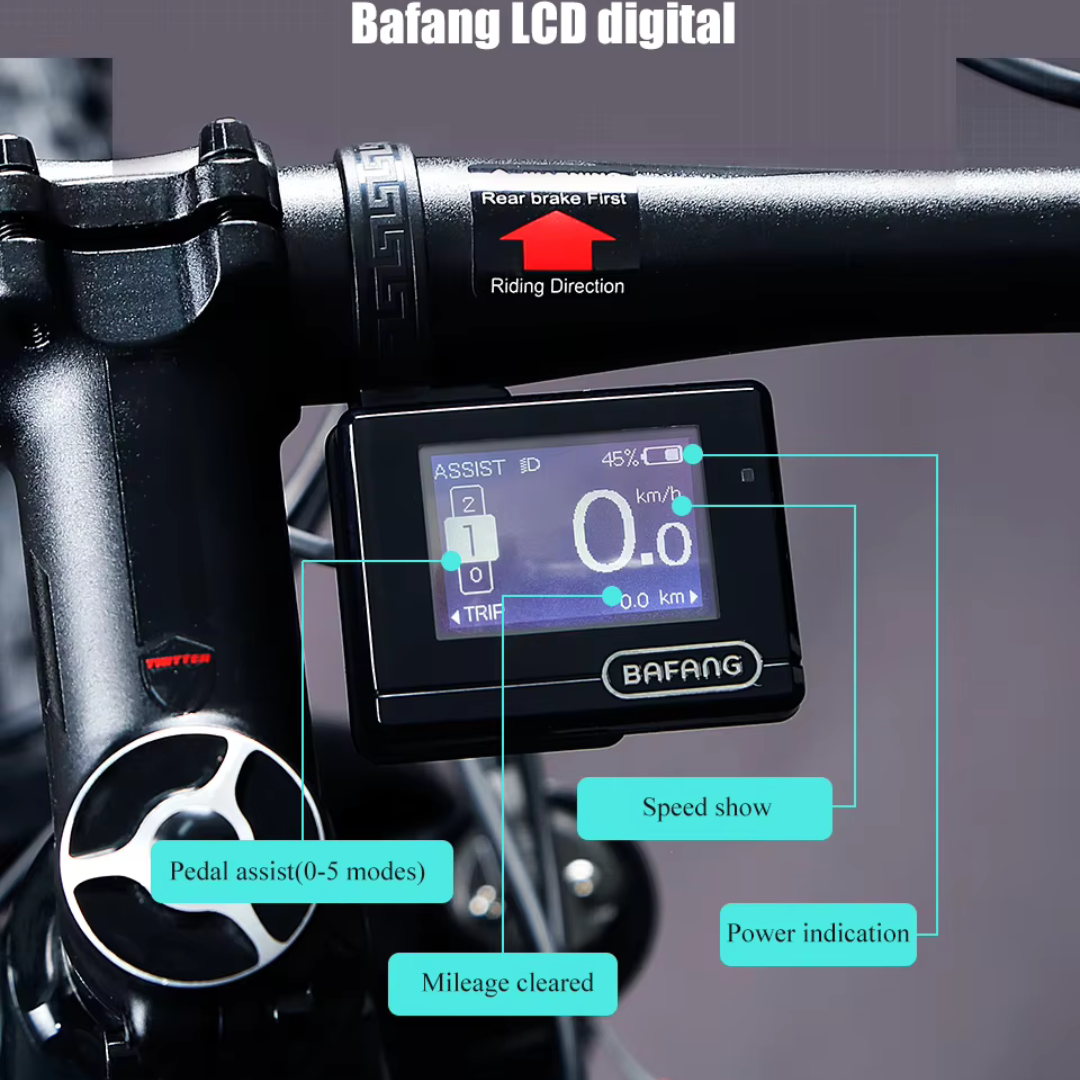 CYCTRAC EM10 Carbon Fiber E-Bike | Bafang M510 | 720Wh Hidden Battery | 12-Speed | 45 km/h