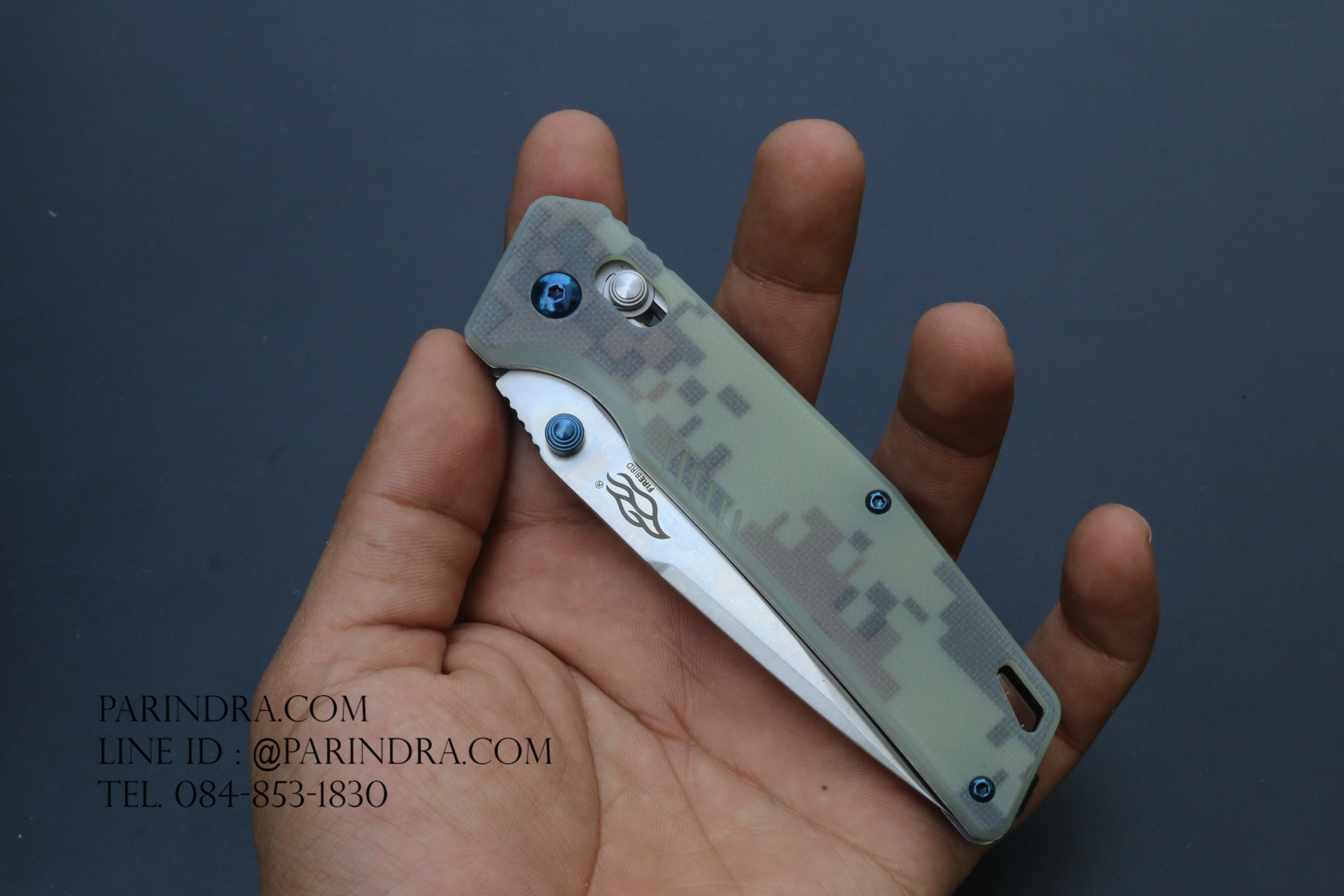 มีดพับ Ganzo กานโซ่ รุ่น Ganzo G7601CA ลายพราง ของแท้ 100%