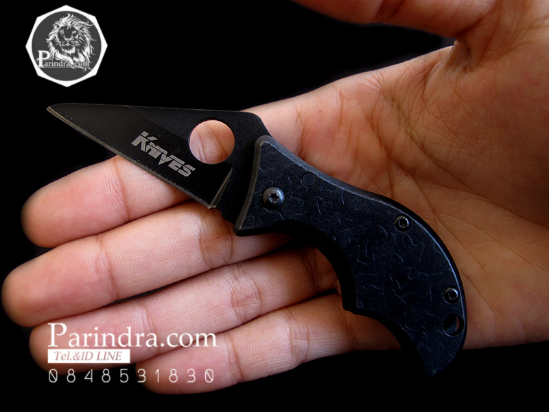 มีดพับ SR Mini Humming Bird สีดำ มีดพับขนาดมินิ พกพาสะดวก