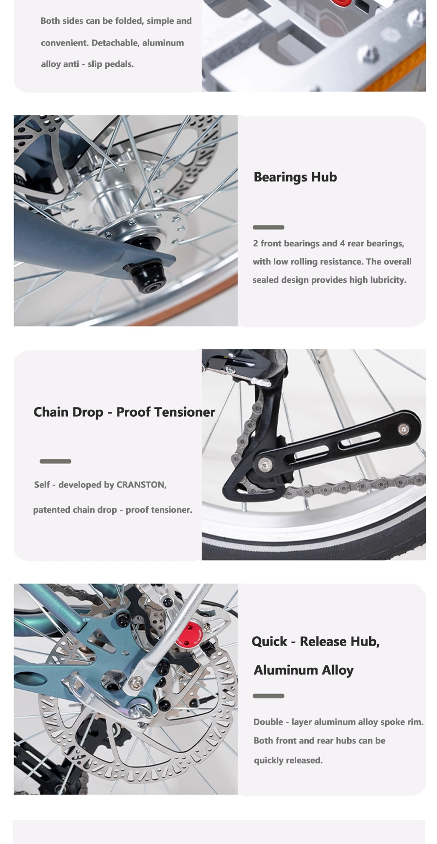 CRANSTON D9 — 16” Disc Brake Folding Bike with Shimano 9-Speed | Ultra-Light 11.5kg | Max Load 120kg