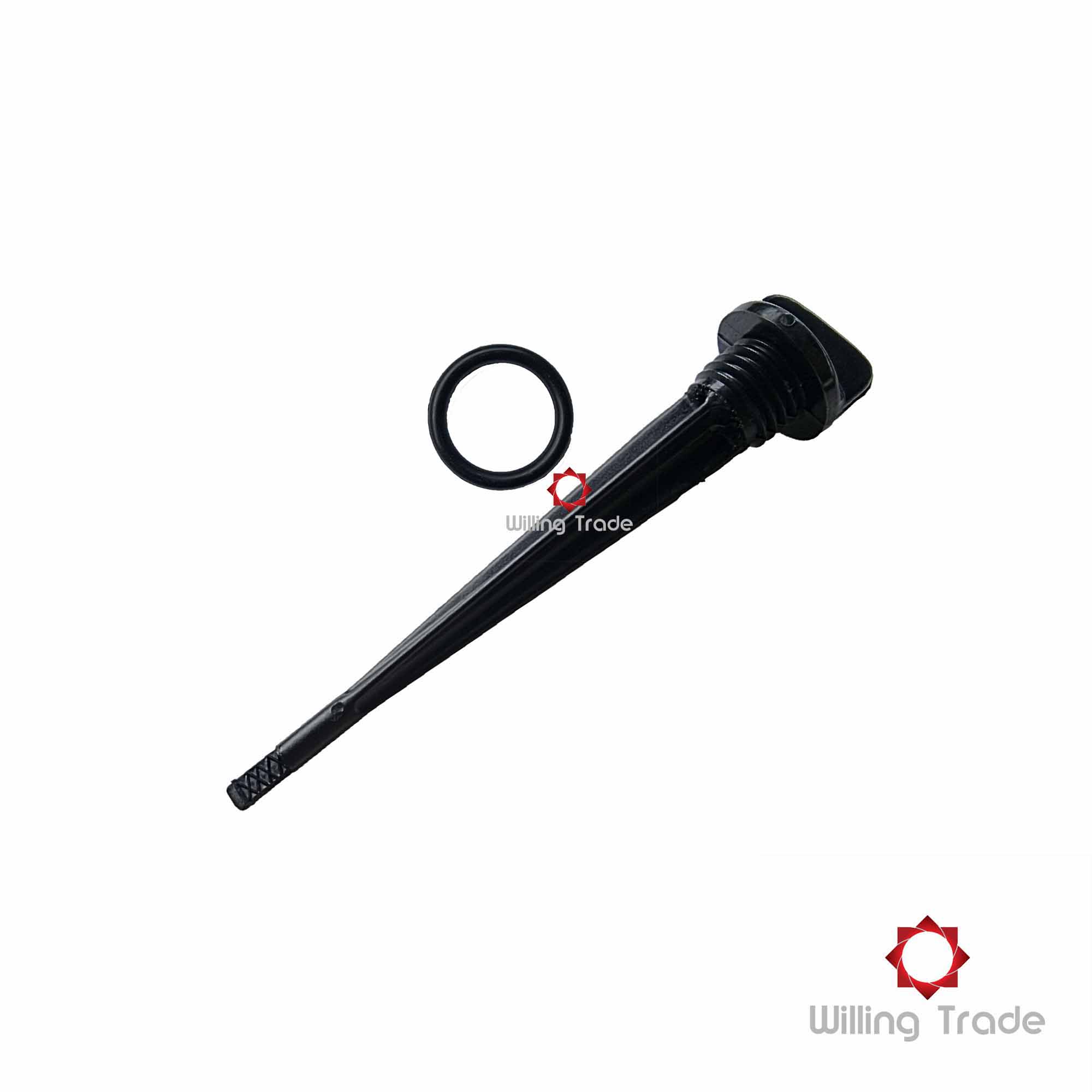เกย์วัดน้ำมันเครื่อง+โอริง (A304) HONDA (APP:15651-GN5-911A) WAVE 100, 110 DREAM 100 ...GAUGE OIL LEVEL + O RING อะไหล่ทดแทน #15651-GN5-911