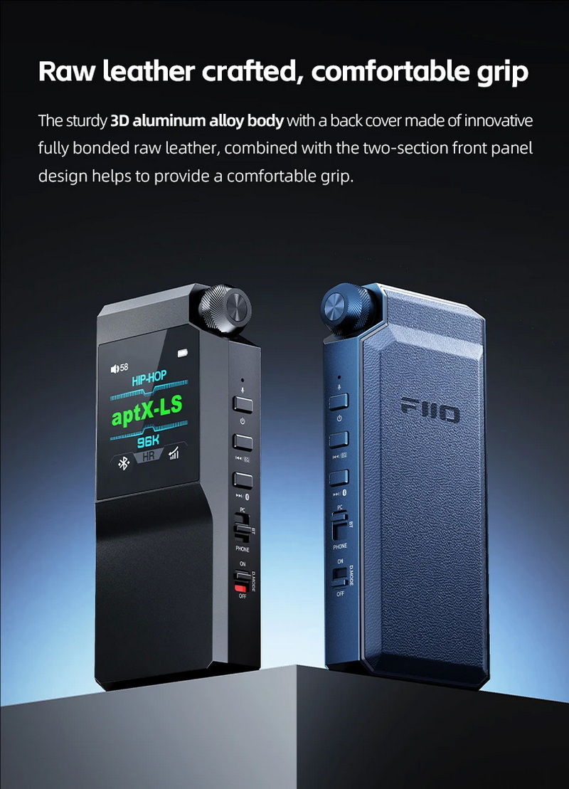 FiiO BTR17 Bluetooth DAC/AMP พกพาชิป ES9069x2+THX AAA 78+ x2 รองรับ MQA Dual Hi-Res ประกันศูนย์ไทย