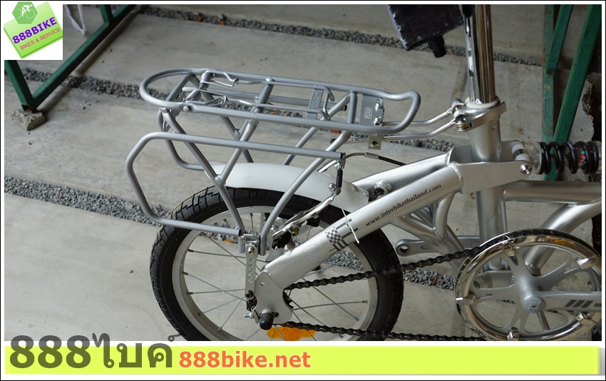 ตะแกรงหลังรถพับ16-20" ตะแกรงท้าย VINCITA C010 REAR CARRIER SMALL WHEEL ,C010***มีเฉพาะสีดำ*** ตะแกรงรถพับ