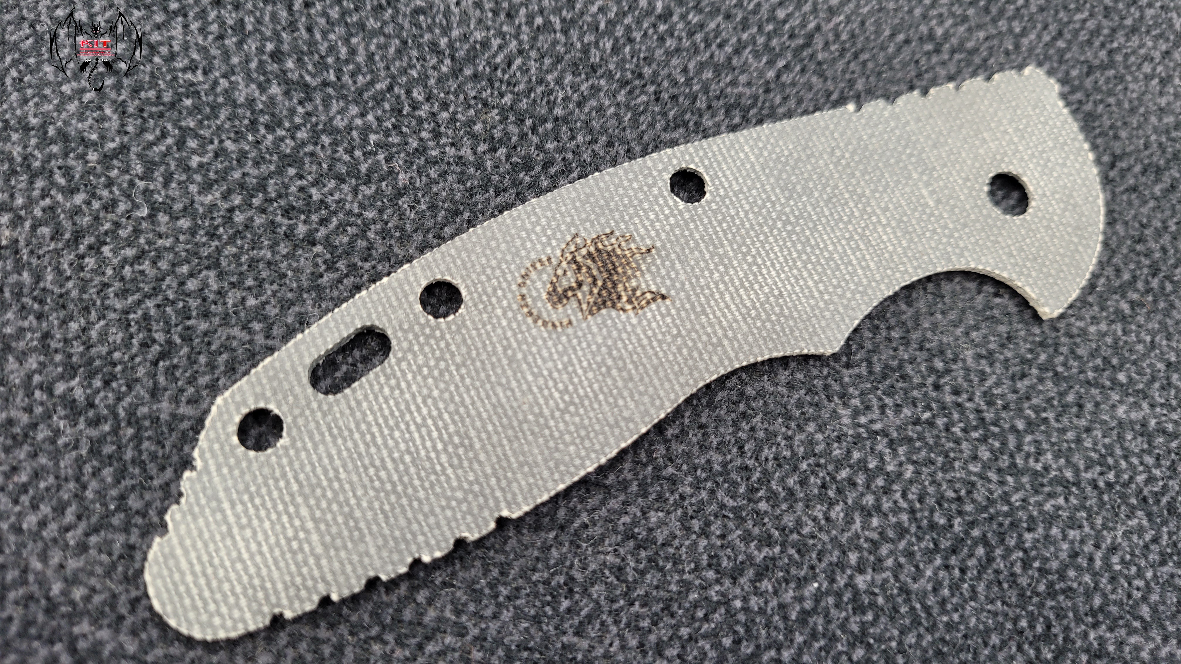 Hinderer XM-18 3.5" Skinny Handle Scale Micarta Black
