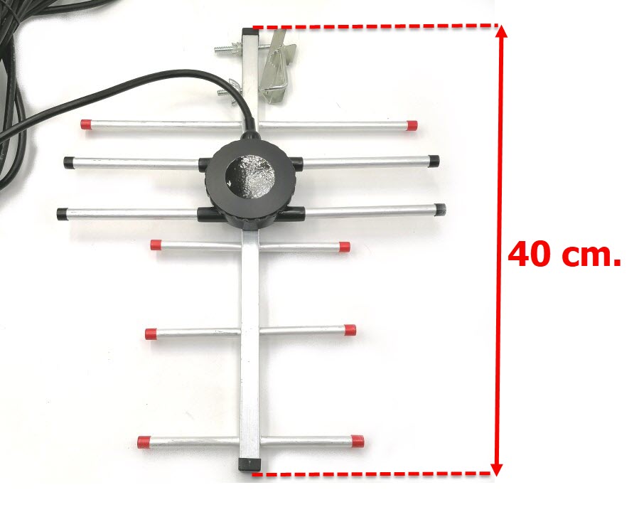 เสาอากาศดิจิตอลทีวี ยี่ห้อ Wisdom รุ่น SG-607