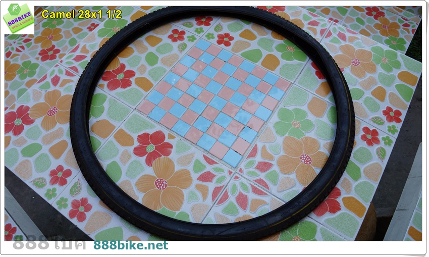 ยางนอกจักรยาน CAMEL 28x1 1/2, ยาง3ล้อ หนัก 1200กรัม
