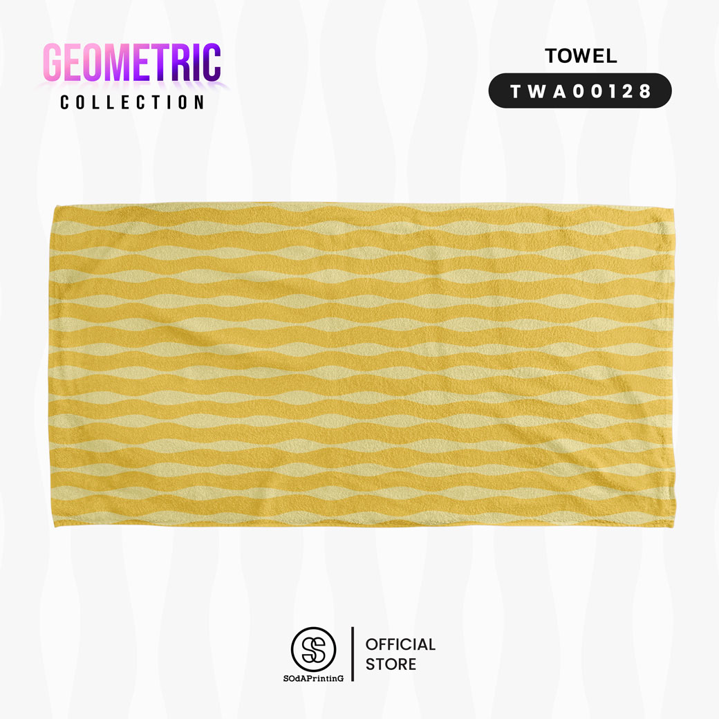 ผ้าเช็ดตัว Geometric Collection รหัส TWA00123-TWA00129 #SOdAtowel #SOdAhome