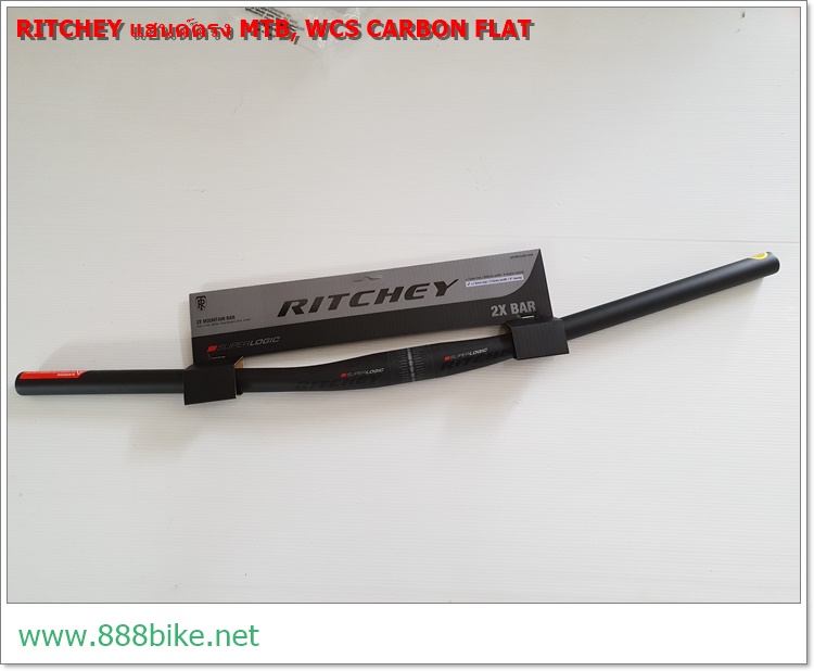 RITCHEY แฮนด์ตรงคาร์บอน MTB, SUPERLOGIC Carbon Handlebar, คาบ้อน, 710MM